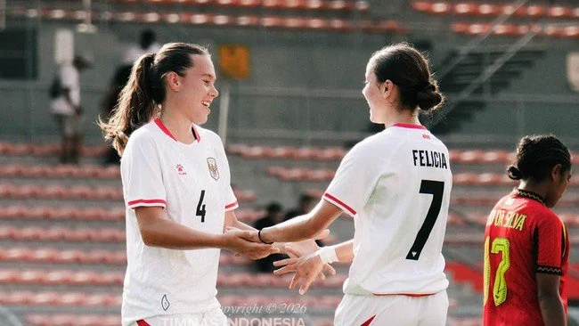 Hasil AFF Women's Cup 2026: Indonesia Kalahkan Timor Leste