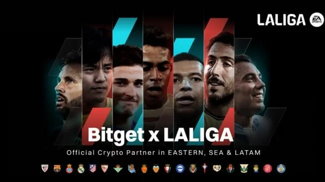 Sponsor LaLiga, Bitget. [Bitget]