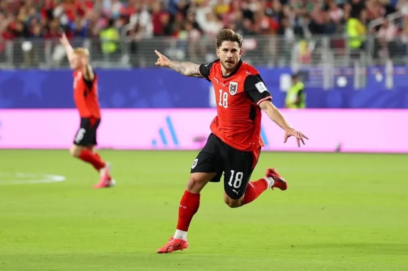 4 Pemain Austria yang Cetak Gol di Piala Dunia 2026, Ada Sabitzer!