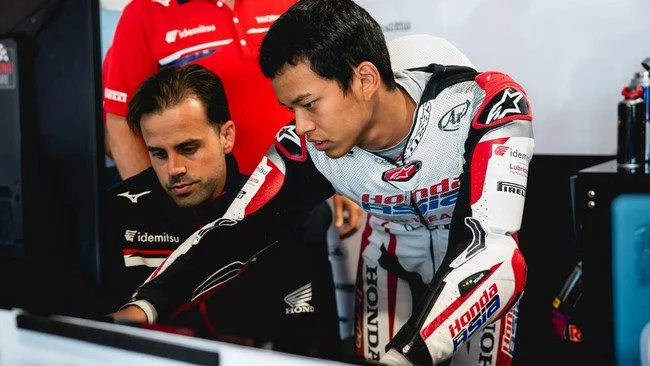 Kata-kata Veda Ega setelah Menjadi Nomor Satu di Practice Moto3 Jerman