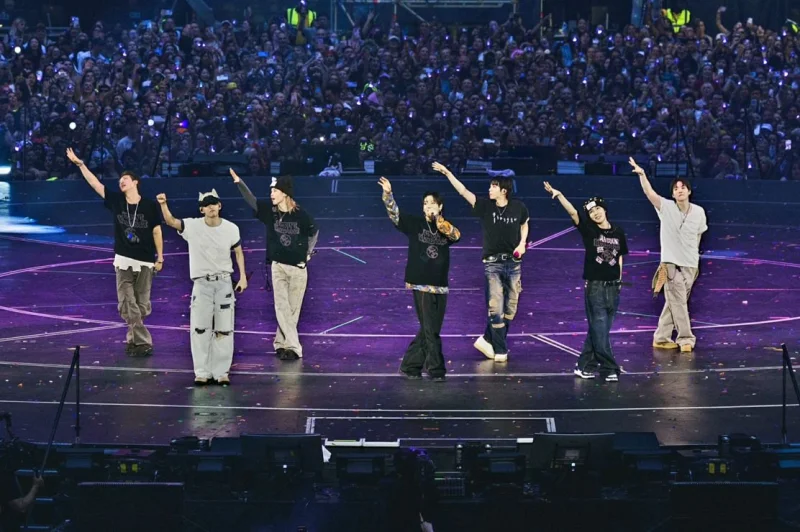 BTS Pecahkan Rekor, 130 Ribu ARMY Padati Konser di London