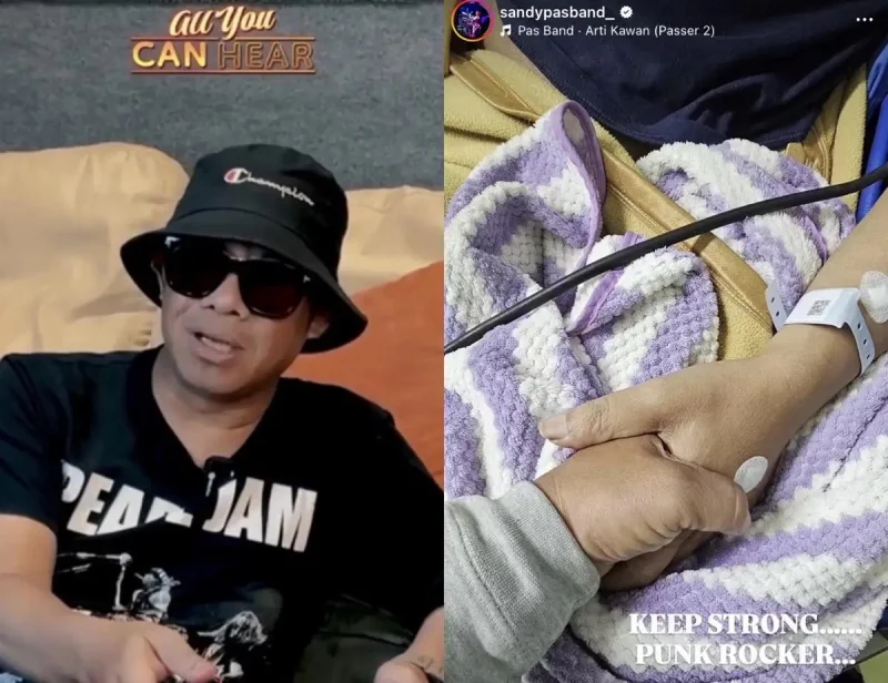 Trisno PAS Band Dirawat di Rumah Sakit, Banjir Doa dari Rekan Musisi