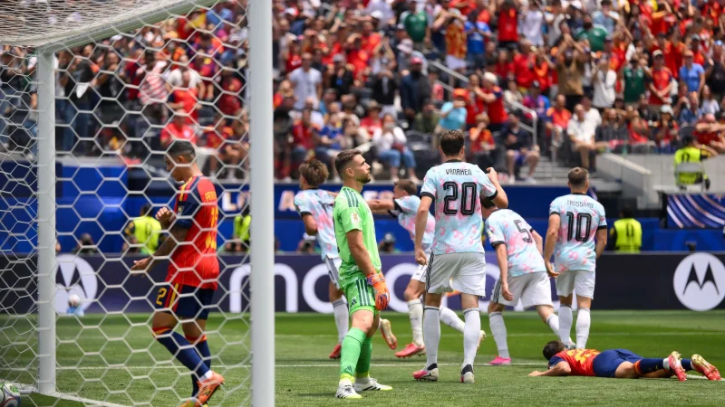 Video: Setelah 650 menit... Gol bersejarah mengakhiri perlawanan Spanyol di Piala Dunia