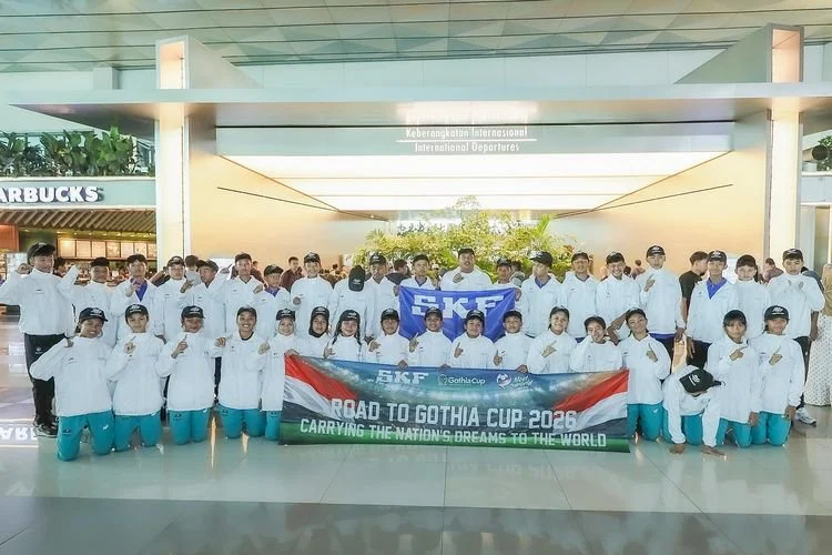 Tim Putri Tangsel City U-15 dan Tim Putra Akademi Persib Cimahi U-13 resmi dilepas ke Piala Gothia 2026.