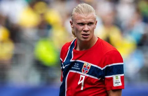 Erling Haaland mesin gol Timnas Norwegia. (Foto: X/@nff_landslag)