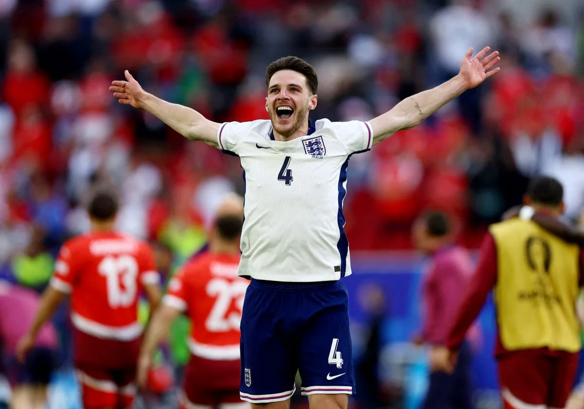 Declan Rice berpotensi absen di laga Norwegia vs Inggris