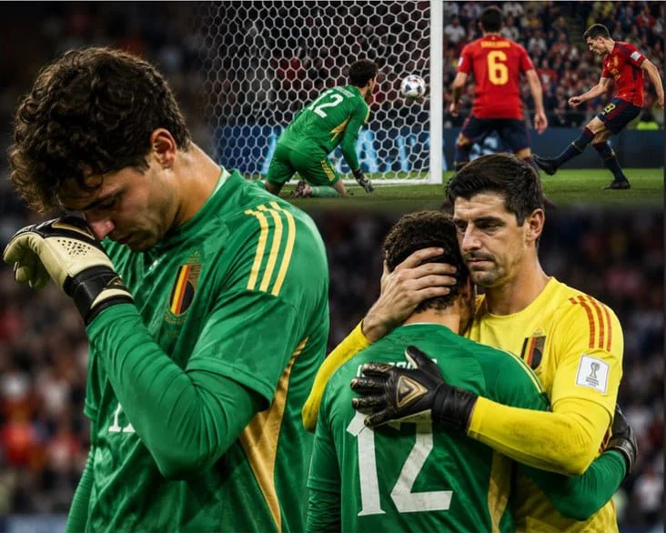 Blunder Senne Lammens dan Pelukan Courtois