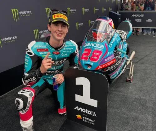 Maximo Quiles tercepat di latihan bebas 2 Moto3 Jerman 2026. (Foto: Instagram/@maximoquiles28)