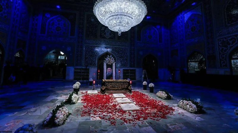 FOTO: Penampakan Makam Ayatollah Ali Khamenei di Mashad Iran
