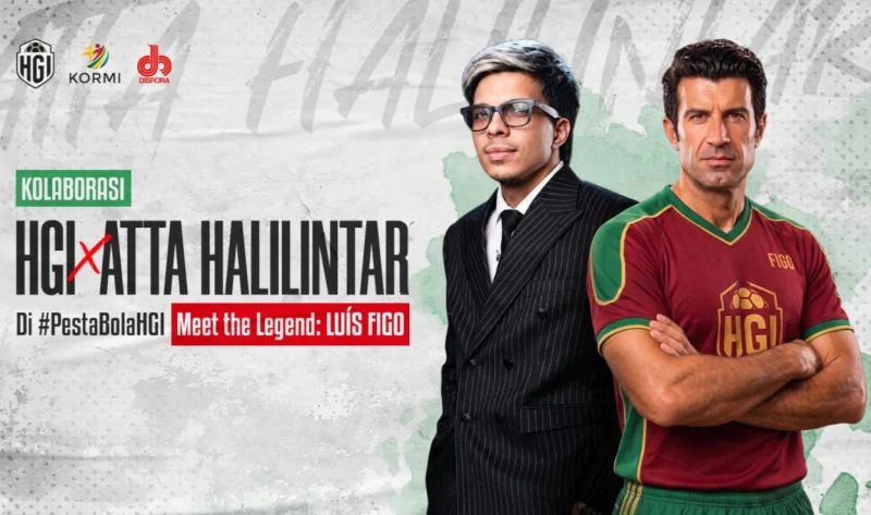 Atta Halilintar Boyong Legenda Portugal Luís Figo ke Indonesia, Agendanya Jadi Sorotan