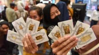 Harga Emas Antam Berbalik Naik ke Rp2,655 Juta per Gram, Buyback Ikut Menguat