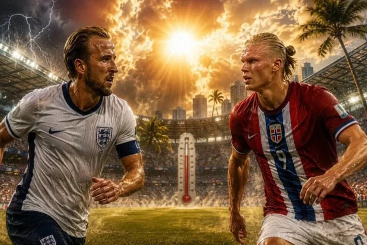 Inggris vs Norwegia: Cuaca Jadi Musuh Utama
