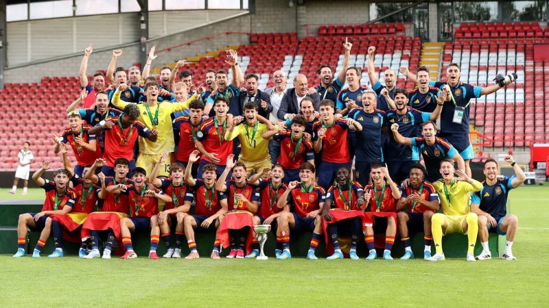Tim Nasional Muda Spanyol Juara Eropa setelah mengalahkan Jerman