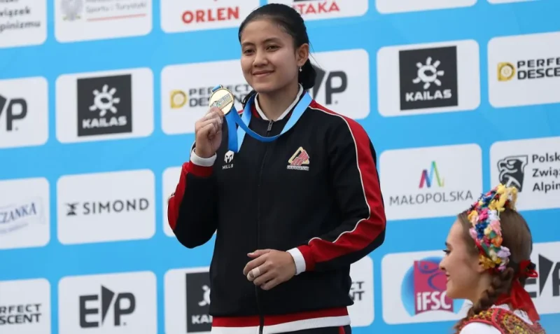 Desak Made Rita Kusuma Dewi Raih Emas di World Climbing Series Chamonix 2026, Pertahankan Tren Juara Beruntun