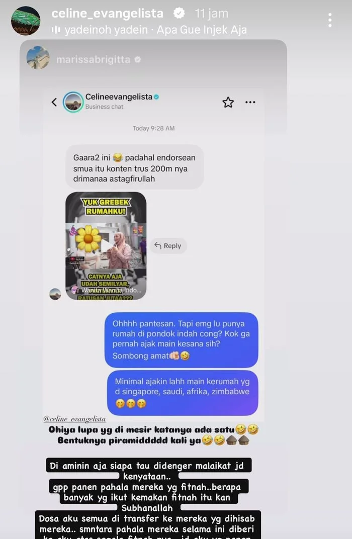 Simak profil Celine Evangelista, artis yang dikait-kaitkan dengan kasus dugaan korupsi Jampidsus, begini klarifikasinya.
