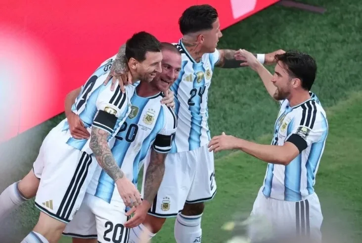 Alexis Mac Allister Cetak Gol, Argentina Unggul atas Swiss 1-0