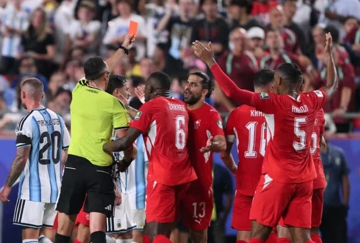 Swiss Balas Gol Argentina, Laga Berlanjut ke Extra Time
