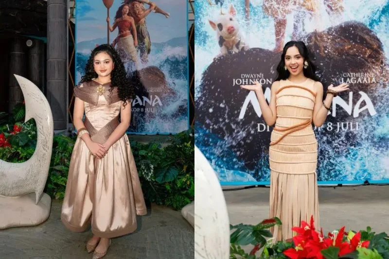 Gaya Lyodra Vs. Amora di Promosi Film Moana, Autentik Banget!