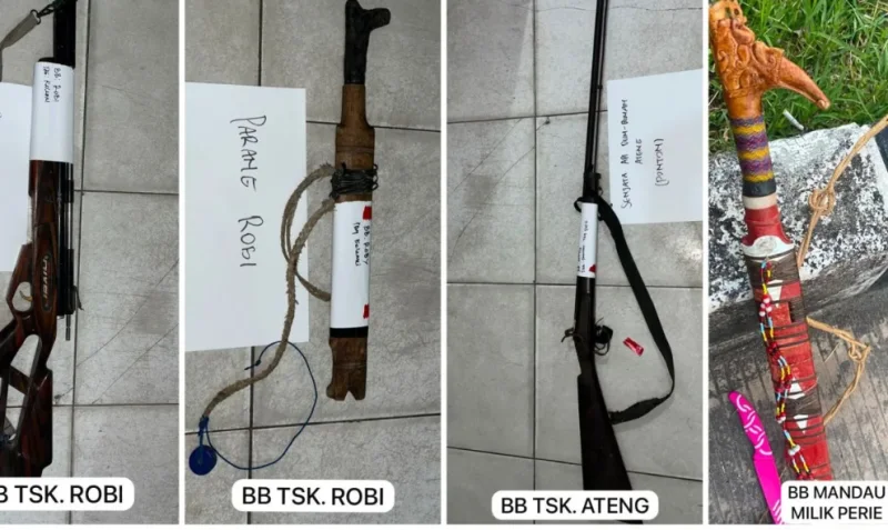 Polri Tangkap Sembilan Tersangka Kasus Narkoba yang Diduga Terlibat Pembunuhan Tiga Anggota Polres Katingan