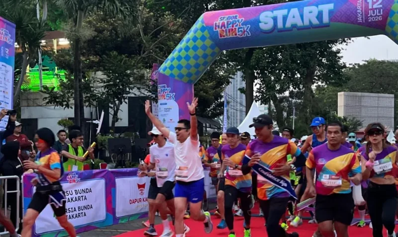 Senior Happy Run 5K 2026 Diapresiasi Kementerian Pariwisata sebagai Penggerak Sport Tourism