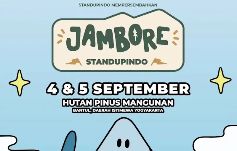 ⁠Harga Tiket Jambore Standup Comedy, Mulai Rp900 Ribu