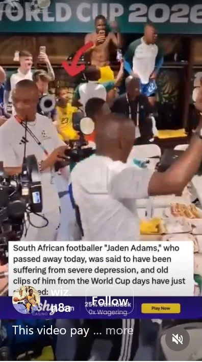 Momen menyendiri Jayden Adams di Piala Dunia 2026