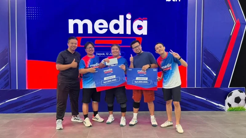 Tampil Impresif, iNews Media Group Amankan Peringkat Ke-4 di Turnamen Padel BTN 2026
