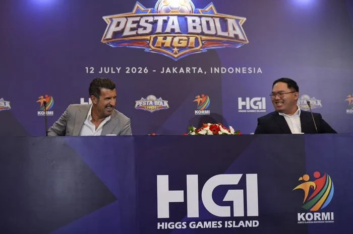 Luis Figo Antusias Meriahkan Pesta Bola HGI 2026