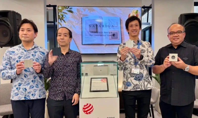 Seri NATARIGA Panasonic Raih Red Dot Design Award 2026 Berkat Desain Minimalis dan Ramah Lingkungan