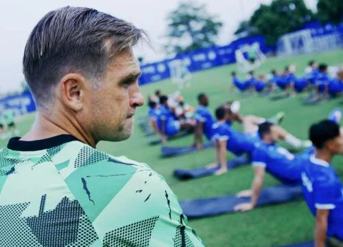 Sesi latihan Persib Bandung. (Foto: Instagram/persib)