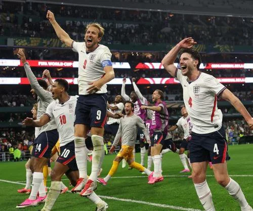 TImnas Inggris usia menang atas Meksiko 16 besar Piala Dunia 2026 (Instagram/@england)