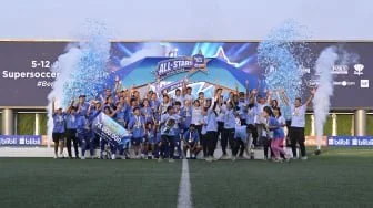 Gilas Putri Garut Lima Gol, Akademi Persib Bandung Juara HSL All-Stars