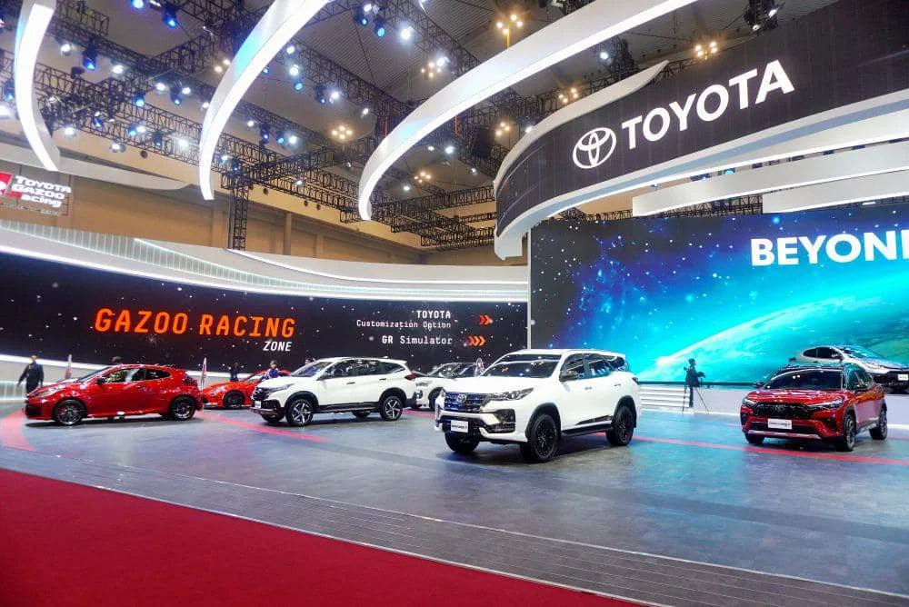 Booth Toyota di GIIAS 2024 (PT. Toyota-Astra Motor/TAM)