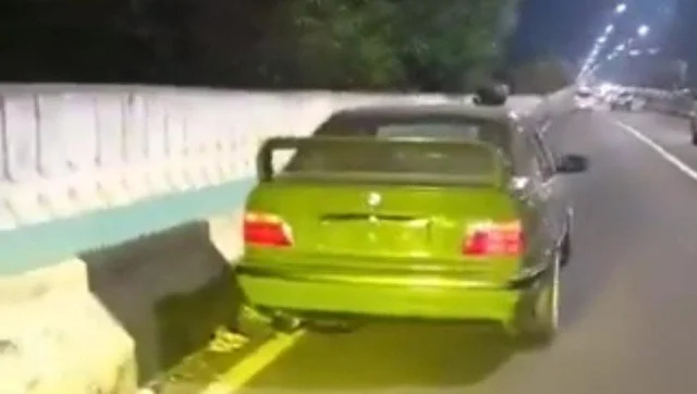 BMW Tak Berpelat di JLNT Antasari Diderek, Pemilik Diminta Ambil ke Polres