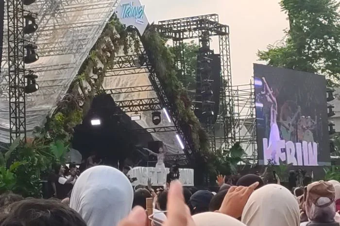 Tak Didampingi Suami saat Manggung di Sunset di Kebun, Nadin Amizah: So Sad
