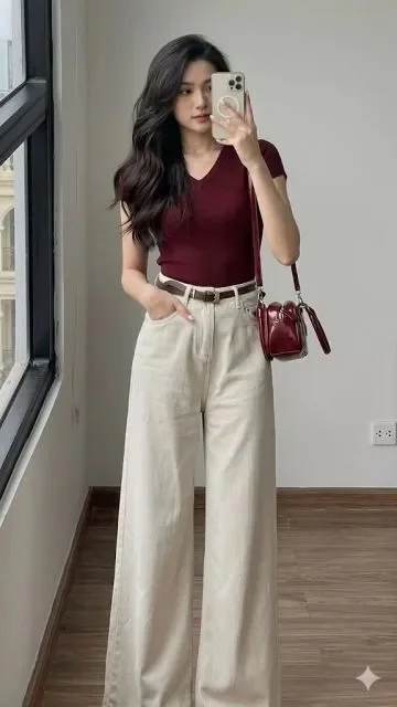 high waisted wide leg pants