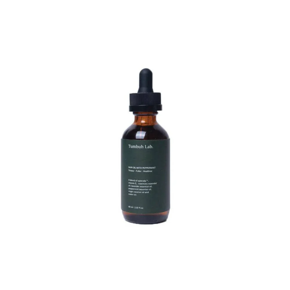 Tumbuh Lab Hair Oil Peppermint (tumbuhlab.com)