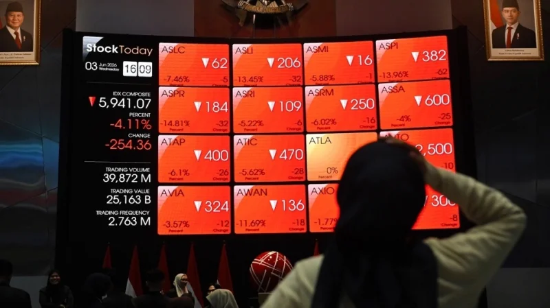 Investor Asing Kabur Lagi Rp501 Miliar di Sesi I, BUMI Jadi Sasaran