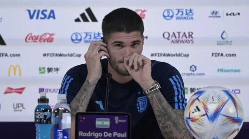 Rodrigo De Paul: Saya Harus Kendalikan Emosi di Laga Argentina vs Inggris
