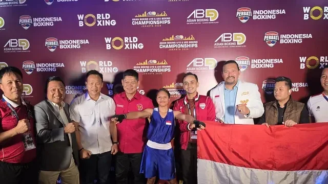 Petinju Indonesia Anggie Intania Chalik juara di Asian Boxing U19 dan U23 Championships 2026
