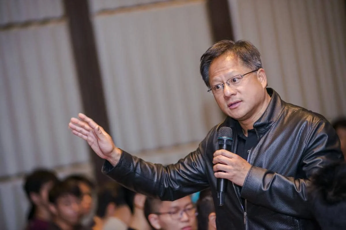 ilustrasi Jensen Huang, CEO Nvidia