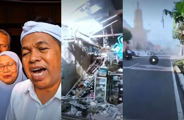 Gubernur Jawa Barat, Dedi Mulyadi mendatangi lokasi ledakan misterius di toko bangunan Purwakarta, janji beri bantuan ini untuk keluarga korban. 