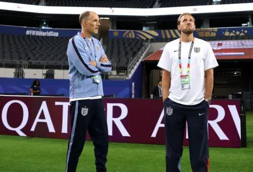 Thomas Tuchel bersama Harry Kane di Piala Dunia 2026. (Foto: Instagram/england)