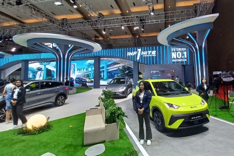 Booth BYD di IIMS 2026