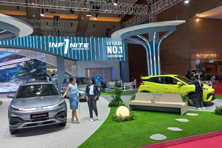 Booth BYD di IIMS 2026
