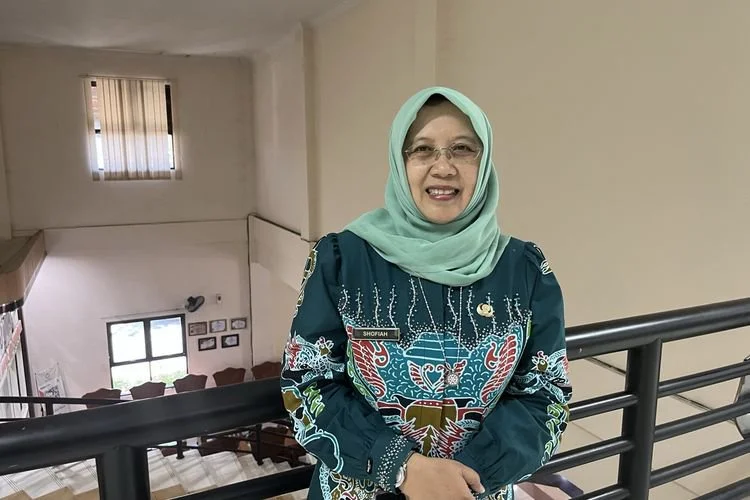  Dr Shofia Nurhayati M.Si Kepala Dinas Peternakan dan Kesehatan Hewan Kabupaten Lamongan Saat ditemui Kompas.com