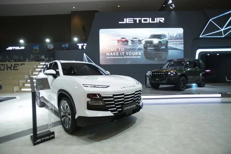 Ilustrasi booth Jetour di IIMS 2026