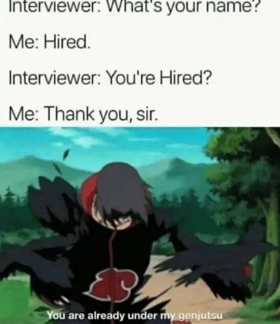 meme anime tentang rencana