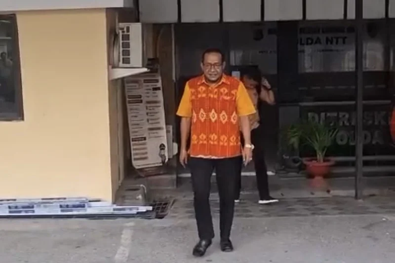 Diperiksa Polda NTT, Ketua DPRD TTU Bawa Bukti Video Testimoni Dokter Icha