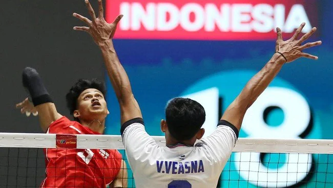 Hasil SEA V Cup: Indonesia Gebuk Filipina 3-0, Lolos ke Semifinal